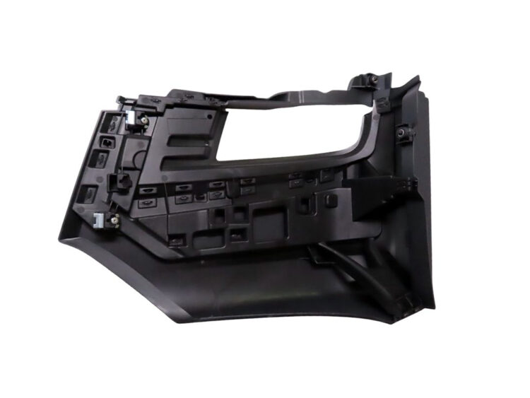 Front Bumper Bar End R/H - Lower - With Fog Lamp Hole - Grey - TGX Euro 6 (14-20) - Image 2