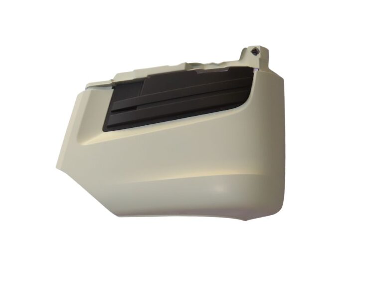 European Makes, MAN, MN99, TGX- Front Bumper Bar End- LH Left Hand (Passengers Side) – Lower – Without Fog Lamp Hole – White – TGX Euro 6 (14-On), MN99-000-B2, 81416106757