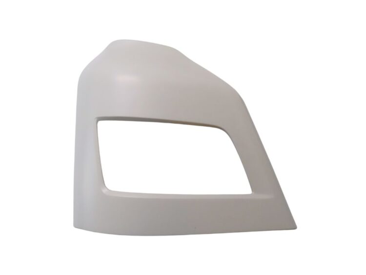 European Makes, MAN, MN99, TGX- HeadLamp Cover- RH Right Hand (Drivers Side)– Without Washer Hole – White – TGX Euro 6 (14-On), MN99-093-C1, 81416106750