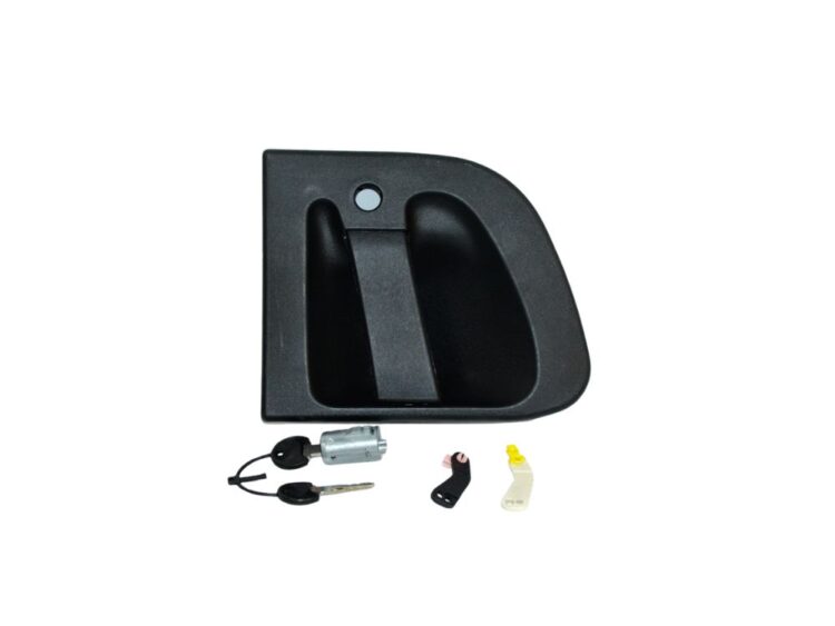 European Makes, MIDLUM, MIDLUM 2ND Gen, RENAULT, RN99- Door Handle- LH Left Hand (Passengers Side)– Outer – With Lock & Keys – Midlum 1st/2nd Gen (01-13), RN93-040H-2, 1407256 / 1400769 / 5001858129 / 24426873