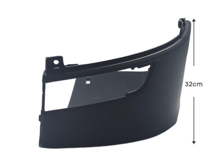 Front Bumper Bar End L/H - Low - Dark Grey - Textured - G/P/R/S Series (17-On) - Image 3