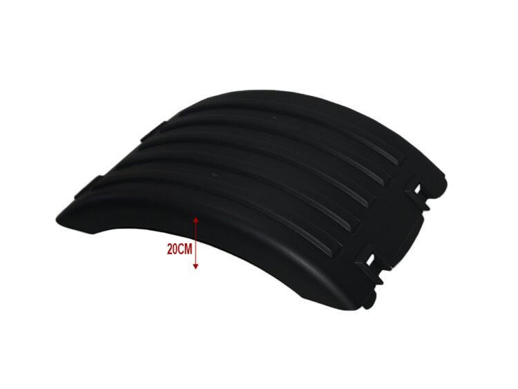 Rear Mud Guard - R/H = L/H - Upper Middle - High (20cm Tall) - G/P/R/S Series (17-On) - Image 2