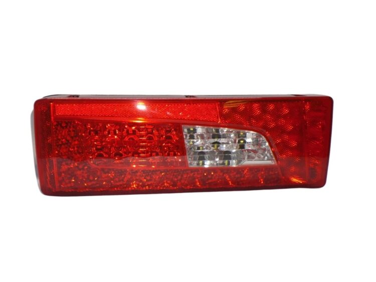 European Makes, G Series, P Series, R Series, S Series, SCANIA, SN97- Tail Lamp - LH Left Hand (Passengers Side) – LED – With License Plate Lamp – G/P/R/S Series (17-On), SN97-250-2, 2380955 / 2241860 / 1905044