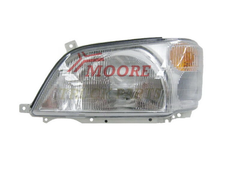 DUTRO, DYNA, HINO, Japanese Makes, TOYOTA, TY69, TY69, XZU3, XZU3, XZU4, XZU4 HeadLamp - LH Left Hand (Passengers Side)– Electric Adjust – One Piece – With Flasher & Park Lamp – XZU3/XZU4 (00-11), - TY69-202-D2, 8117037370 / 81170-37370
