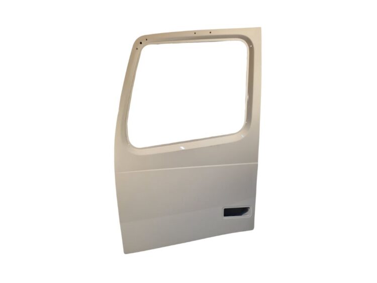 European Makes, FH, FM, VOLVO, VV91- Door Shell- LH Left Hand (Passengers Side) – With Mirror Arm Holes – Painted White – FM (95-02), VV91-040-A2P
