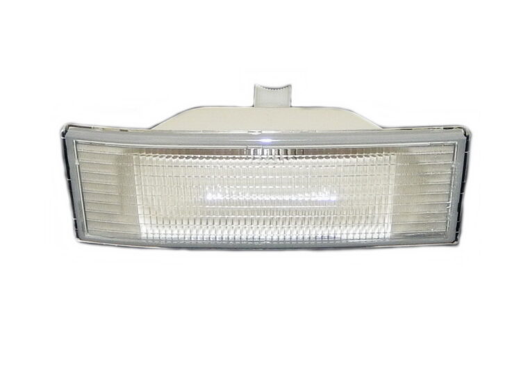 European Makes, FH, FM, VOLVO, VV91- Park Lamp- RH Right Hand (Drivers Side)=LH Left Hand (Passengers Side)– Clear – 2 Pole – Without Globe – FH/FM (95-02), VV91-222-0, 3981666 / 8191142