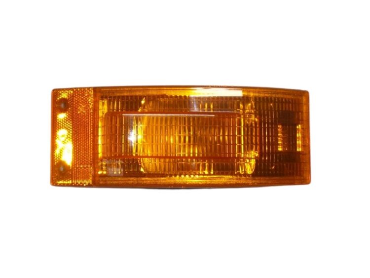 European Makes, FH, FM, VOLVO, VV91- Park Lamp- RH Right Hand (Drivers Side)=LH Left Hand (Passengers Side)– Amber – 2 Pole – With Globe – FH/FM (95-02), VV91-222-C0, 8191145
