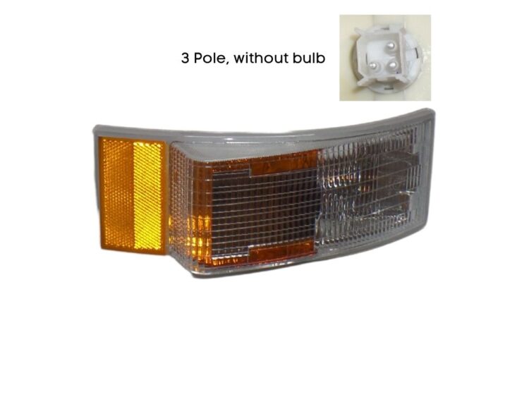 Corner Lamp R/H = L/H - Amber & Clear - 3 Pole - FH/FM (95-02) - Image 2