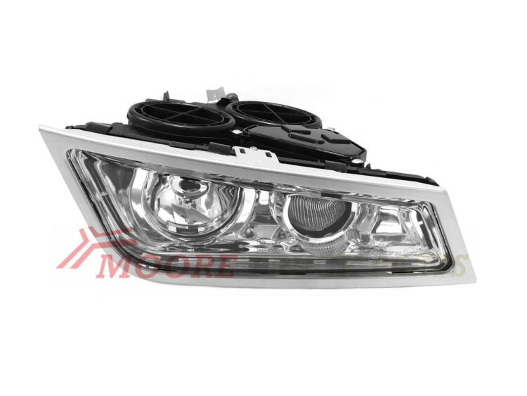 European Makes, FH, FM, VOLVO, VV94- Fog Lamp- RH Right Hand (Drivers Side)– Twin Globe – Silver Rim – FH/FM (08-13), VV94-219-B1, 21297917 / 21123531