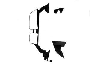 European Makes, FH, VOLVO, VV95- Mirror Assembly - LH Left Hand (Passengers Side) – Silver – FH (13-20), VV95-940-2, 20569113 / 82943948