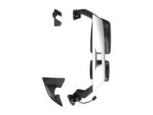 Mirror Assembly L/H - Flat - With Curved Spotter - FH (20-On)